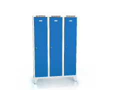 Cloakroom locker reduced height ALDUR 1 with feet 1620 x 1050 x 500